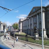 Dublin city centre.