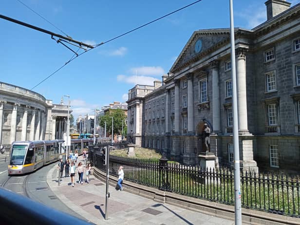 Dublin city centre.