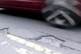 £38m spent repairing local roads.