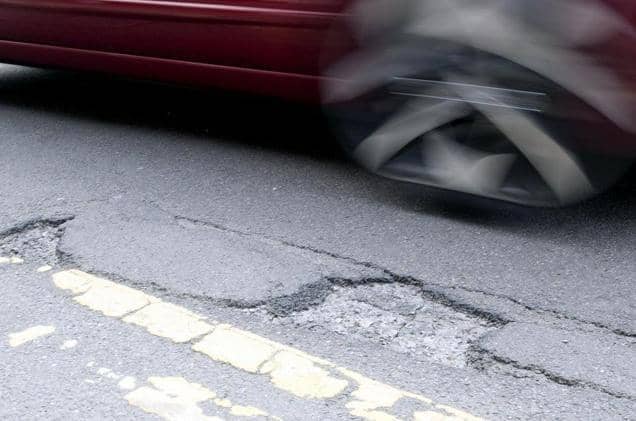 £38m spent repairing local roads.