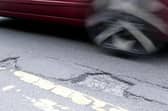 £38m spent repairing local roads.