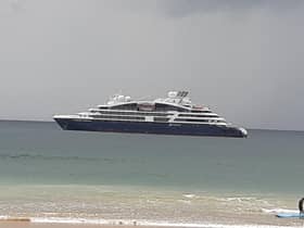 The cruise ship at Portrush