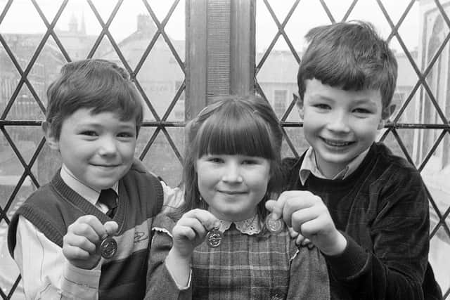 1984... Proud medal winners.