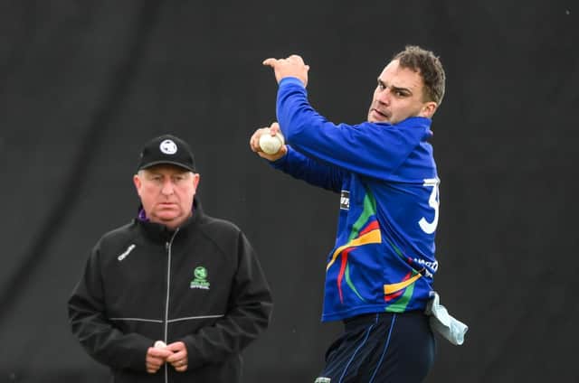 NW Warriors skipper Andy McBrine.