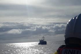 The boat experienced mechanical failure. Photo: Stephen Quigley.
