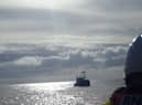The boat experienced mechanical failure. Photo: Stephen Quigley.