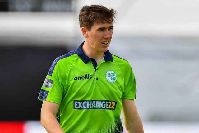 North West Warriors and Bready bowler Conor Olphert performed well for Ireland against India, in the T20 International series, in Dublin.