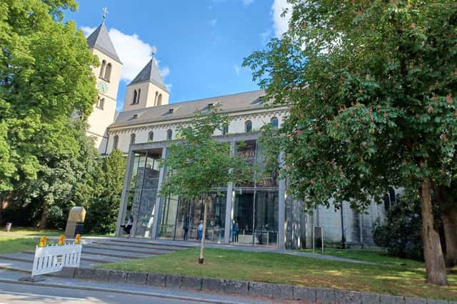 The Klösterkirche St. Jakob or monastery of St. James.