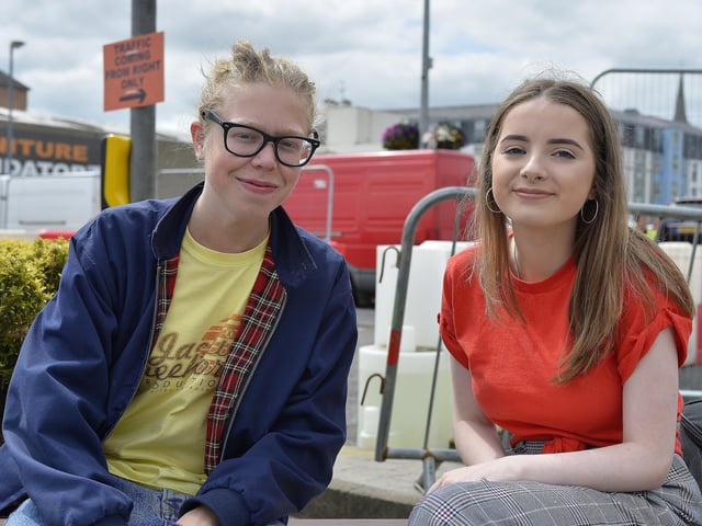 Jude McCandless and Laura O’Kane enjoyed the Foyle Maritime Festival last week. DER2918GS063