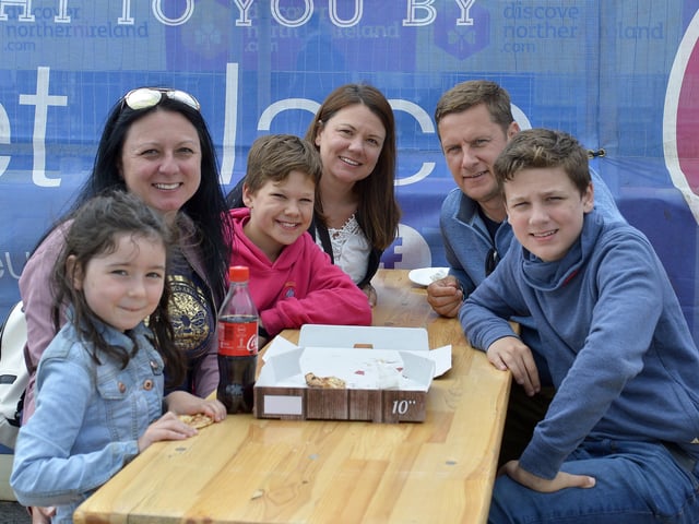 The McMullan family attended the Foyle Maritime Festive on Saturday afternoon last. DER2818GS044