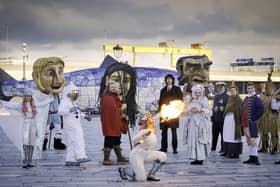A ‘Northern Ireland – Embrace a Giant Spirit’ promotional event in Belfast last year.