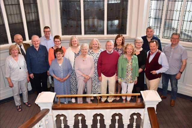 Members of St Eugene's Cathedral Choir enjoyed an 'end of season' dinner at Bishop's Gate Hotel before their summer break.