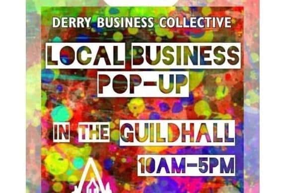The Derry Busness Collective will host a Local Business Pop-up in the Guildhall on August 6. Ciara from G Gal designs will be selling her sunglasses and accesories.