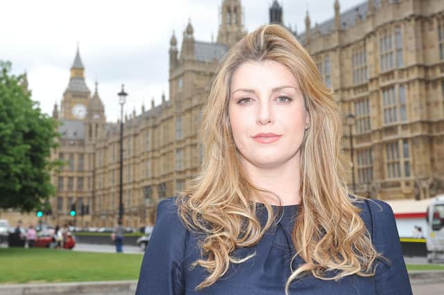 Penny Mordaunt. 9/2 favourite. British Minister of State for Trade Policy is an MP for Portsmouth.