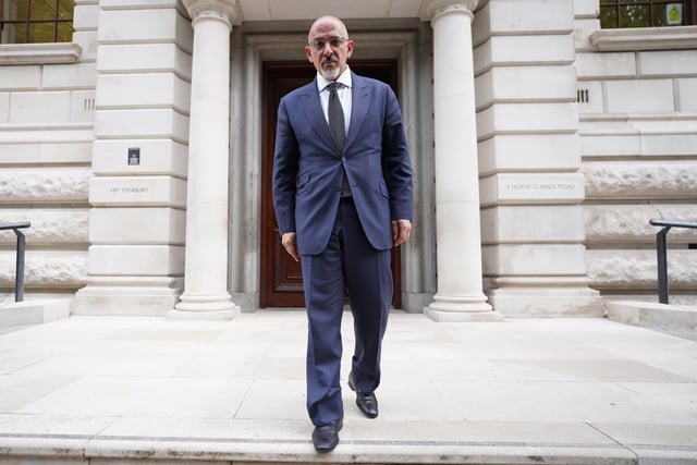 Nadhim Zahawi. 15/2. The Straford-on-Avon MP who has been the British Chancellor of the Exchequer for the past couple of days.