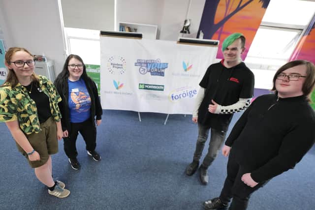 Members of the Derry group that attended the North South Youth Forum in Belfast were:  Anna Cregan, Robin Deehan, Alexander Morrison and Corey Graham-Houston.