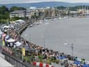 Large crowds along Derry’s quay at the Clipper festival in 2018.