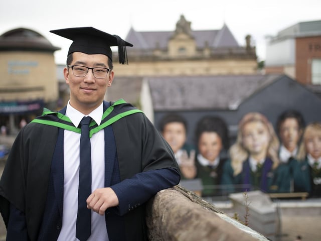 Duo Li. (Photo: Nigel mcDowell/Ulster University)