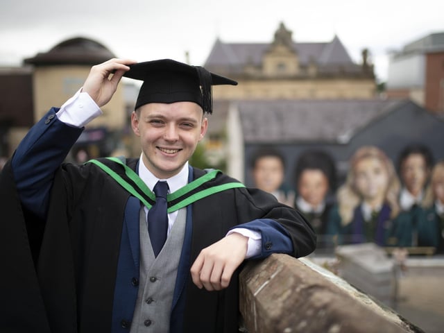 Finnan Watson (Photo: Nigel mcDowell/Ulster University)
