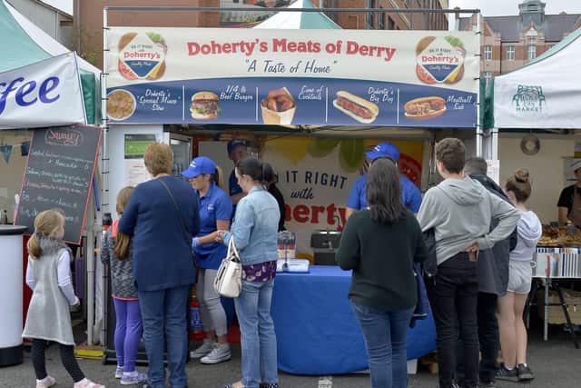 Doherty's will be returning for the Legenderry Food Festival in Derry. DER2818GS056