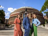 Georgia Mann, Katie Derham and Clive Myrie