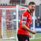 Derry City midfielder Will Patching will have to be in top form against Riga on Thursday night. Picture by Kevin Moore/MCI