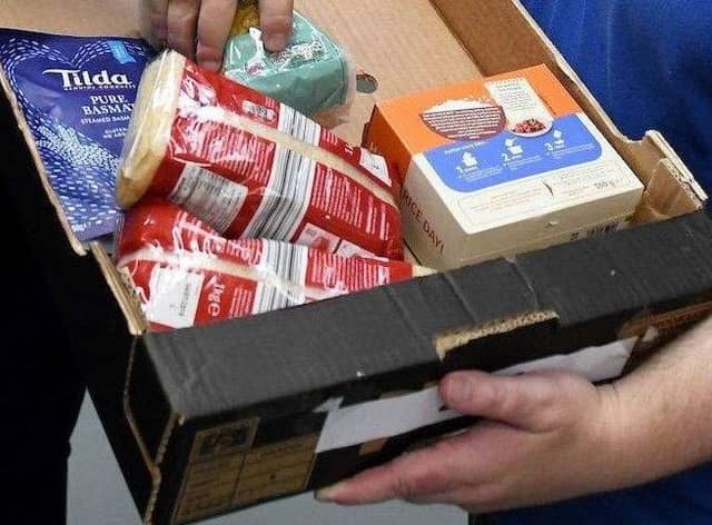 The food bank was set up in 2020.