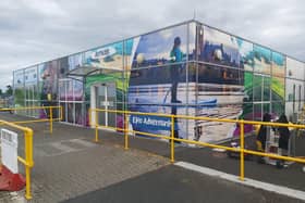 City of Derry Airport has received a colourful make-over to celebrate all the north west have to offier visitors.