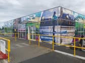 City of Derry Airport has received a colourful make-over to celebrate all the north west have to offier visitors.