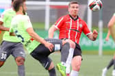 Derry City's Patrick McEleney is expecting another battle at Finn Harps tomorrow. Picture by Kevin Moore/MCI