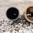 Old and new pipes side-by-side.