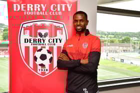 Midfielder Sadou Diallo has signed a 18 month deal with the club. Picture by Kevin Morrison/Event Images & Video