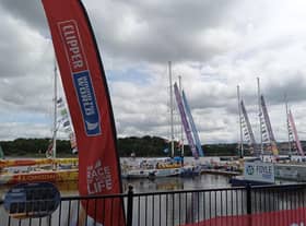 The Clipper fleet have arrived at the Foyle Marina.