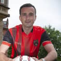 Aaron McEneff pictured at the launch of the O'Neills Foyle Cup.