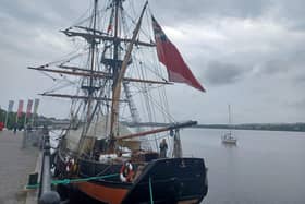 The vessel has appeared in numerous films and TV series.