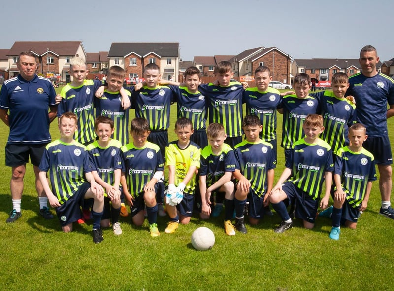 Sion Swifts squad getting their O'Neills Foyle Cup campaign underway on Monday. by Jim McCafferty