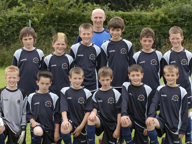 The Institute under-11 team which took part in the Foyle Cup competition. LS30-180KM10
