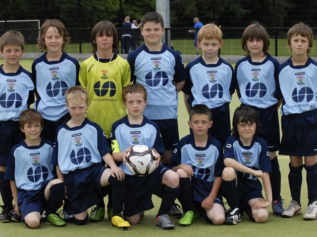 The Institute under-10 team which took part in the Foyle Cup competition. LS30-181KM10