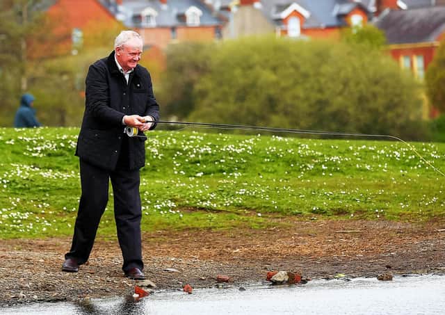 Martin McGuinness was a keen angler.