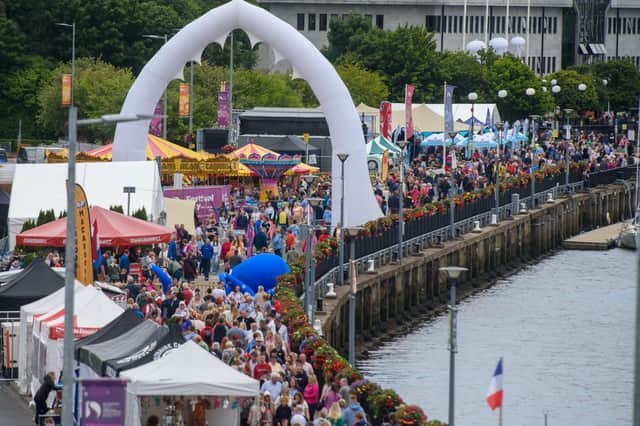 The Foyle Maritime Festival which as officially opened and is expected to draw around 150,000 visitors according to Visit Derry as the five-day extravaganza, from July 20-24, will see the riverfront once against transformed into a bustling international marina with maritime markets and a celebration of the very best food and drink the North West has to offer.