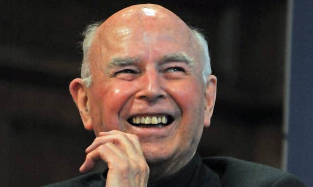 The late Bishop of Derry Edward Daly.