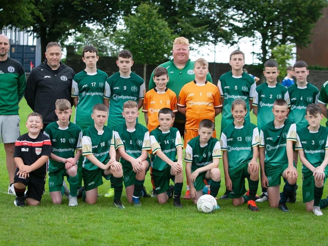 Foyle Harps Foyle Cup U13 team.