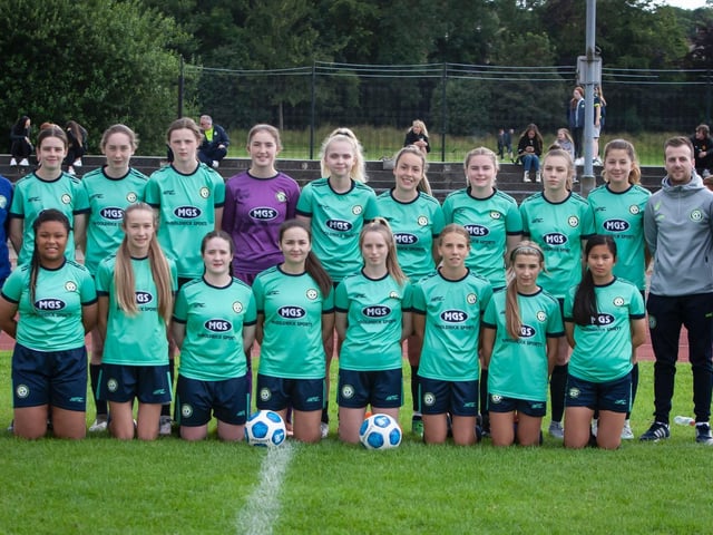 Foyle Cup U-16 Ladies Champions 2022 - Sion Swifts FC.