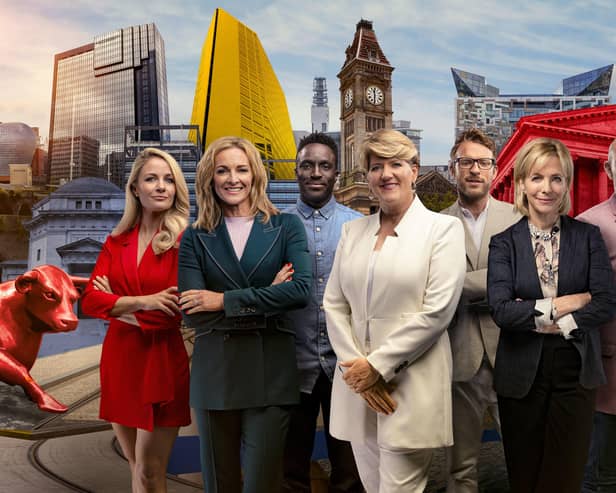 Holly Hamilton, Gabby Logan, Ayo Akinwolere, Clare Balding, JJ Chalmers, Hazel Irvine, Jason Mohammad and Isa Guha