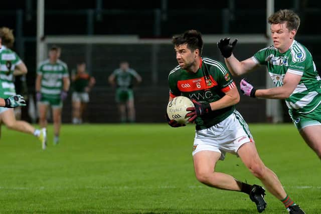 Slaughtmanus' David Quigg was in excellent form as the St. Mary's defeated Lissan in Sunday's Intermediate Championship opener.
