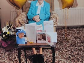 Emma Cairns who celebrated her 100th birthday last week. Emma was born on July 26 1922 and she celebrated her birthday in her home surrounded by friends and family.