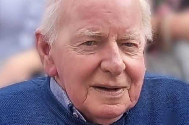 The late Kevin McCrory who sadly died on Sunday.
