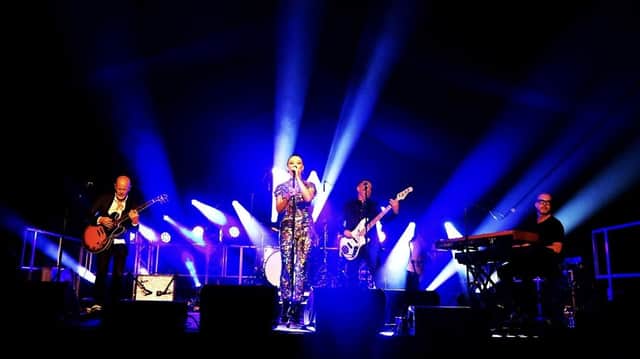 Bronagh Gallagher and her band.