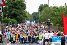 The Foyle Cup 2022 parade.