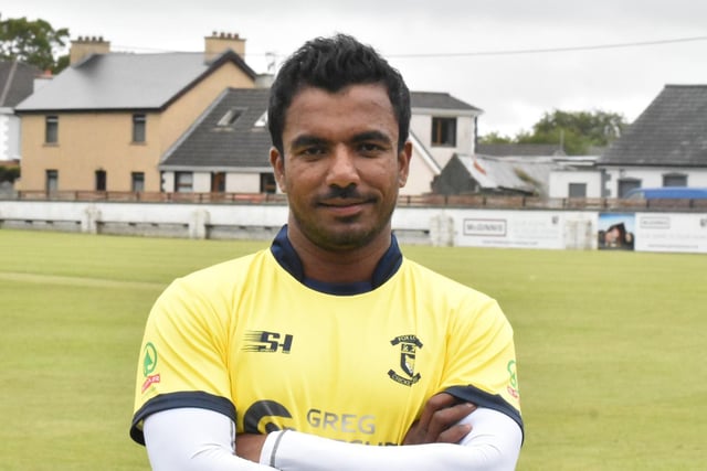Geeth Kumara, 34, is a left-handed batsman and right-arm leg-spin bowler.